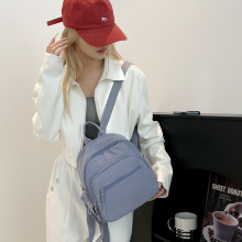 跨境现货批发小众设计感双肩包潮流时尚简约女大学生百搭旅行背包