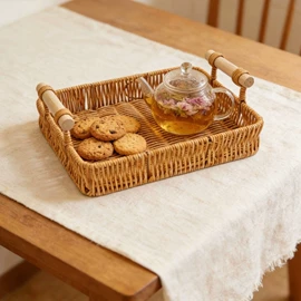 藤编;收纳篮/筐;其他居家日用