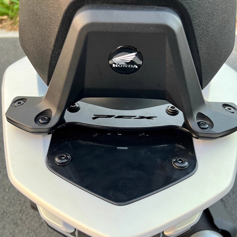 Suitable for 20-25 Honda Pcx160 Modified Rear Backrest, Rear Seat Lumbar Support, Third Generation Passenger Comfort Backrest