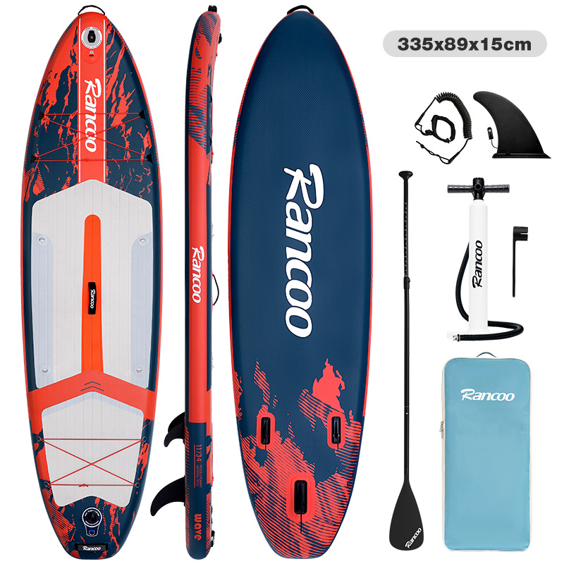 Tablero de remo inflable MS Free Mountain Sea SUP Tablero de remo de pie Pesca Tablero vertical Tablero de pulpa Barco en el mar