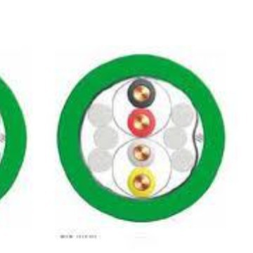 EIB总线电缆2x2x0.8屏蔽双绞线绿色外护套V-3508型