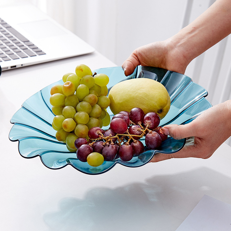 Modern Creative Internet Celebrity Fruit Plate Ornaments Simple Household Living Room Coffee Table Dining Table Decoration Candy Snacks Dried Fruit Plate