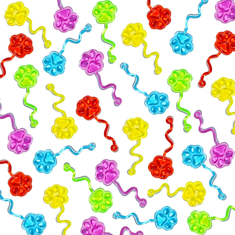 Amazon новый tpr липкий кошачий кошачий когти Лара креативная эластичная растягивающая кошачья когти лазит по стене липкая трансграничная игрушка