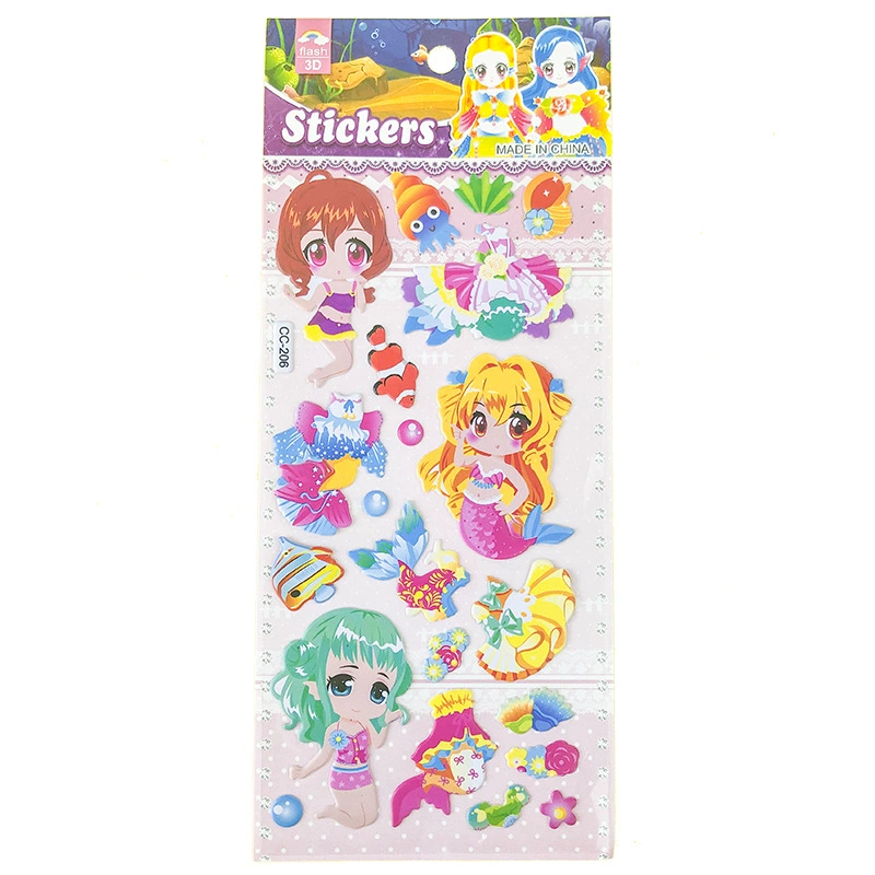 Award for kindergarten, children's three dimensional sticker, cute dinosaur for dressing up, in 3d format, Korean style, factory direct supply