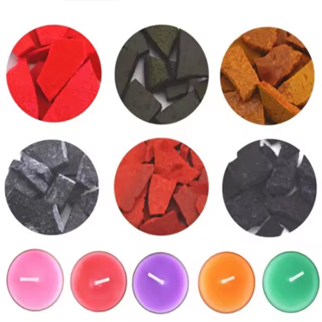 Pigmento para velas, tinte para velas, bloque de tinte para velas, cera de bananas, 35 color, bloque de tinte para velas