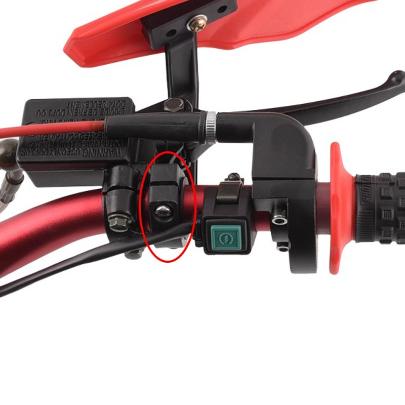 Off-road motorcycle four-wheel ATV modified hand handle mudguard anti-collision plastic hand guard multi-color selection