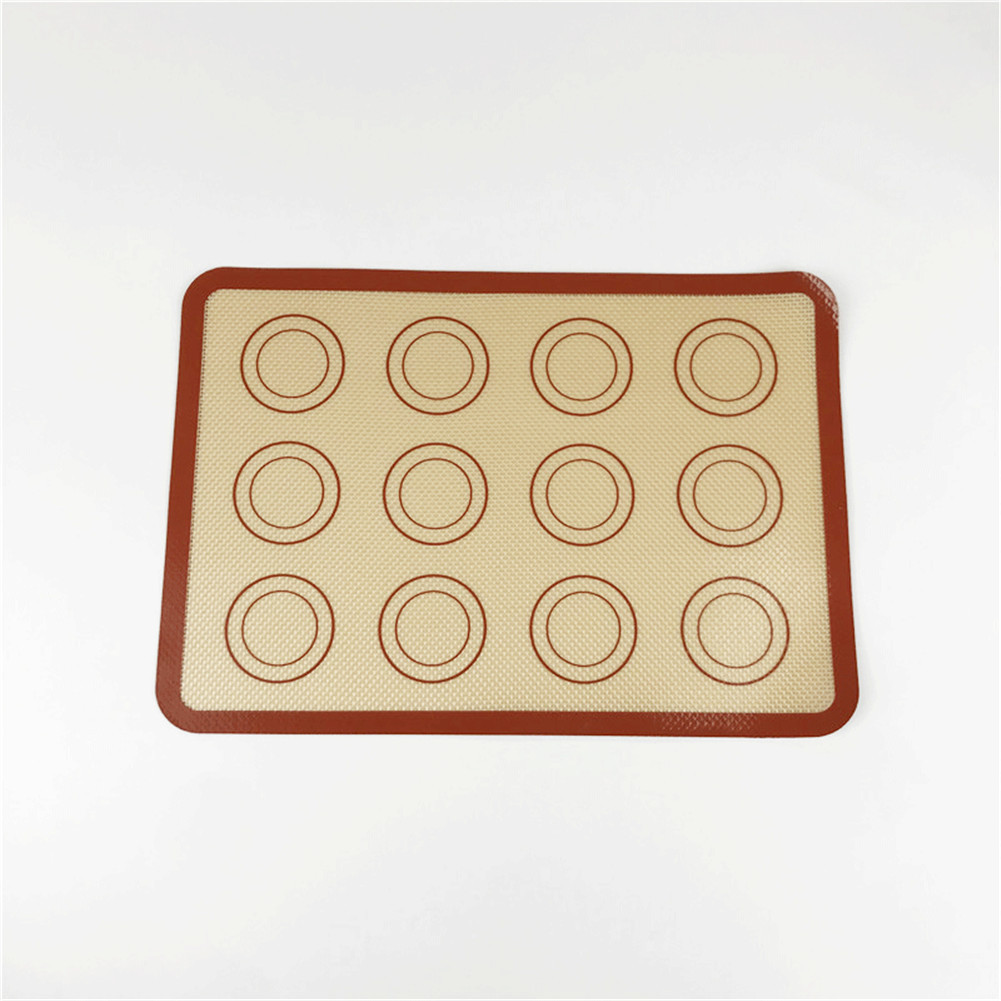Estera de silicona para hornear combinación traje estera de silicona para hornear resistente a la temperatura macaron estera para hornear estera del horno estera para hornear transfronteriza