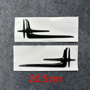 Mercedes-Benz yeni C-Class E-Class A-Class E300L C260L yan emblemi, mələk qanadı stikeri