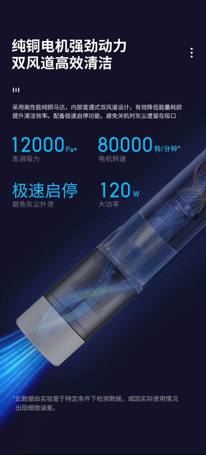 Car Home Dual-purpose Vacuum Cleaner Wireless Charging Car High Power Super Suction Car Indoor Mini Small