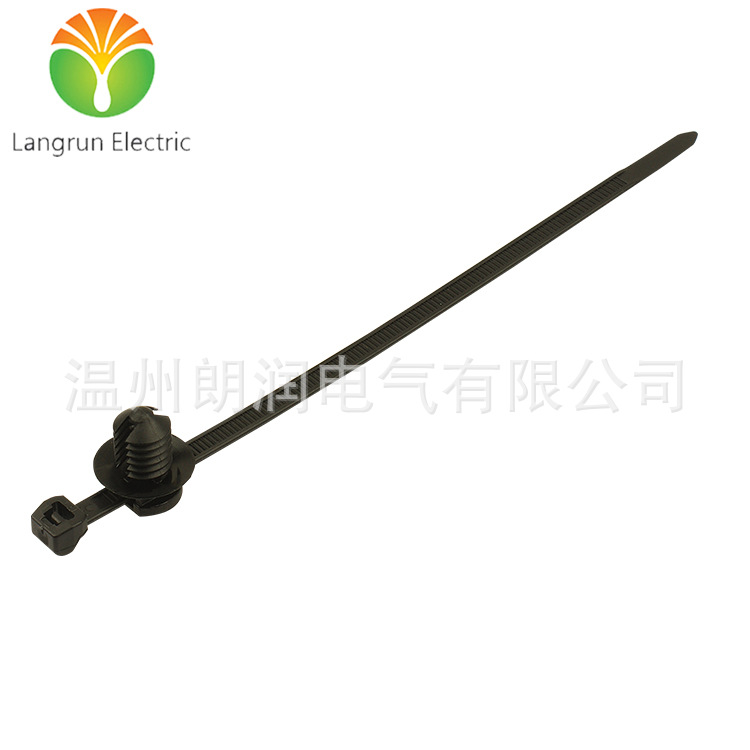 带杉树头和圆盘的汽车固定扎带 156-00360/156-02603/T50ROSFT8