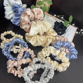 缎类;绉类;发圈