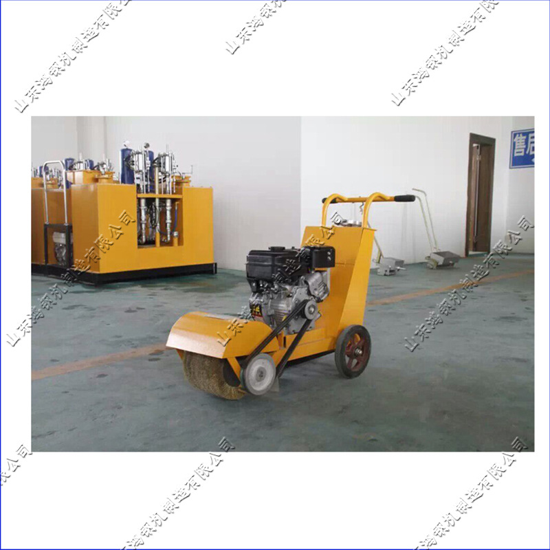 高压路面浮土清扫机 手推式地面灰浆清理机 汽油式道路标线清除机