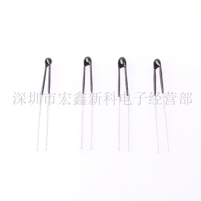 Фабрика прямых продаж высокая точность эпоксидной маленькой черной головы прямой MF52A-100K3950 отрицательной температуры термисторов