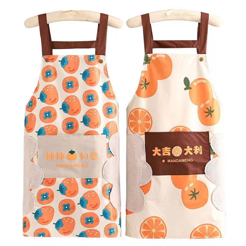 防水エプロン女性家庭用キッチン新型小清新ウエスト飲食専用韓国版作業服は男性の大人を決めることができます。|undefined