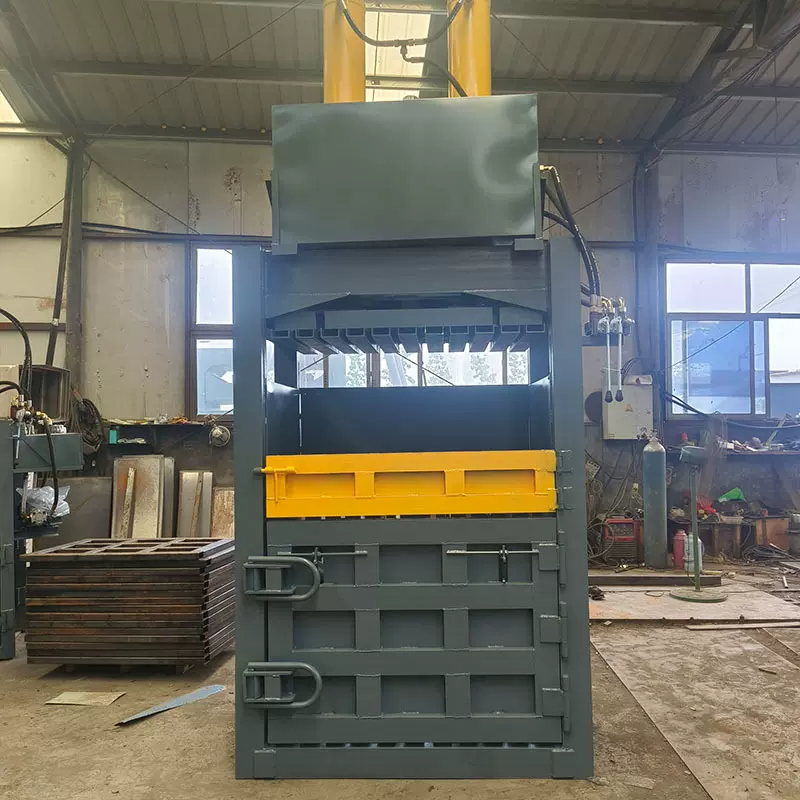 废纸矿泉水塑料瓶打包机 双缸液压羊毛打包机 金属垃圾废料压缩机