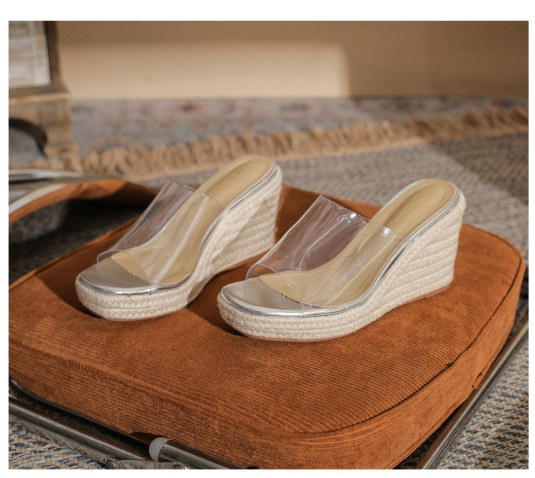 Sandal cao gót nữ đế xuồng bít mũi hở ngón, gót 9 cm, phong cách mới 2026 — màu trắng chi tiết 22
