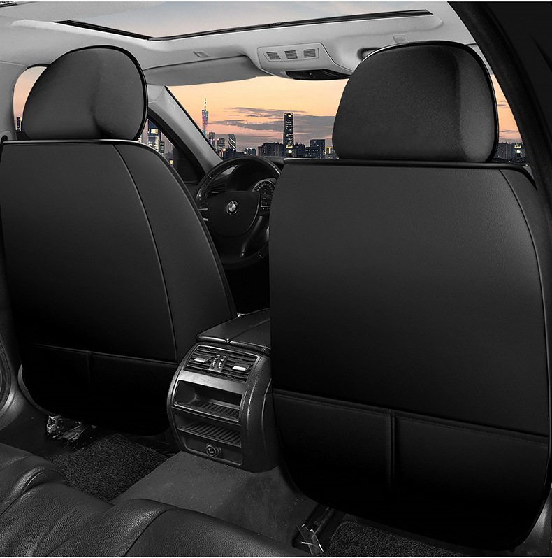 Cross-Border Foreign Trade All-Season Universal Summer Full-Cover Seat Cover, Ventilated and Breathable Leather Seat Cushion, New Full-Cover Car Seat Cover