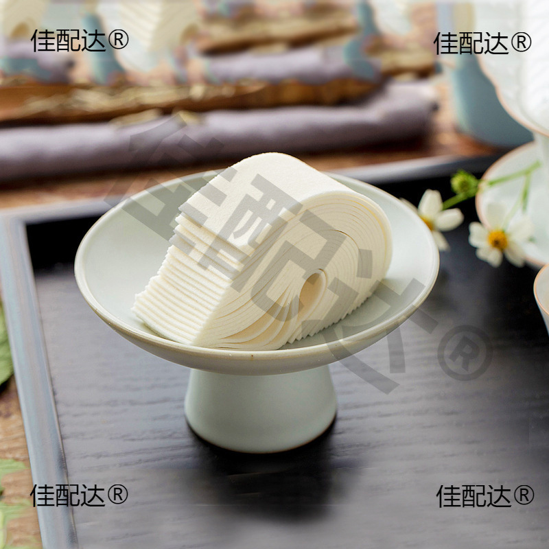 創意陶磁器食器高足果物皿中国式レストランレトロ青色高足お菓子皿|undefined