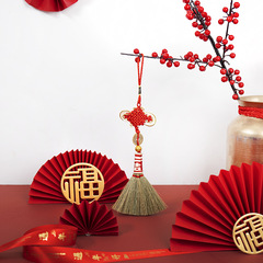 New Year's Spring Festival hanging decorations, broom-shaped hanging decoration, shovel-shaped hanging decoration, daily income of gold bucket, New Year's flower bucket, small accessories wholesale