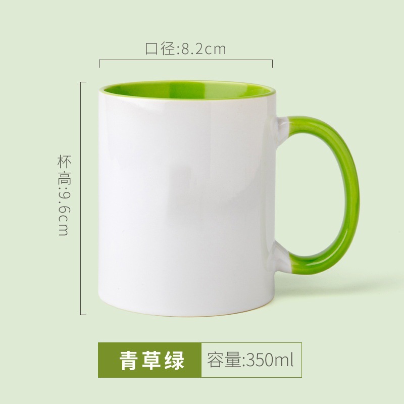 Liling Gaodeng taza blanca logo taza de agua de cerámica para el hogar personalizada se puede personalizar taza de publicidad de hotel corporativo