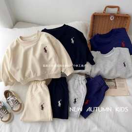 儿童运动服男童套装秋季2025新款男童运动服大童卫衣男孩秋装衣服