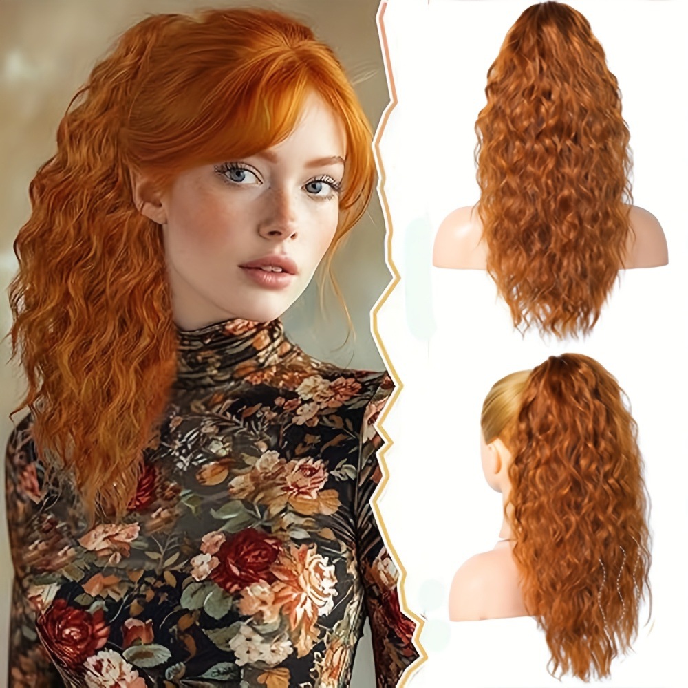 Syntetesch Päerdsschwanz Mat Klapp Fir Hoer_voghion.com