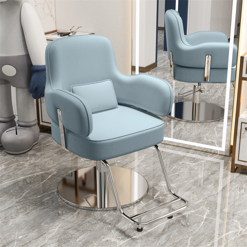 Smog Blue-Stainless Steel Silver Disc Pedal