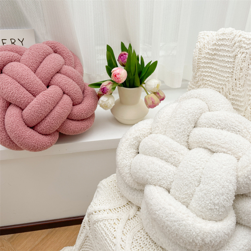 Új, színes, kézzel készített, kerek gömb alakú gyermekpárna, fotózáshoz, kanapéra való, dekoratív alakú párnahuzat_voghion.com