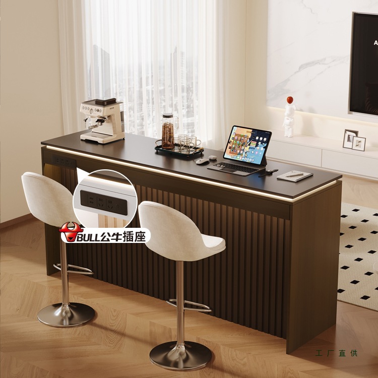 Used Home Bar Sofa Back Table Long Table Home Living Room Rock Slab Partition Small Island Table Backrest Cabinet