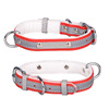 Protective retroreflective comfortable choker engraved with leash, anti-lost