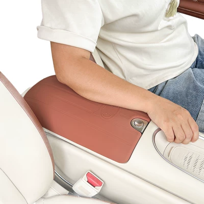 Armrest box pad, box cover, car armrest box