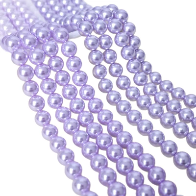 Zərgərlik ara hissələri Imitation Shell Beads Glass Pearl