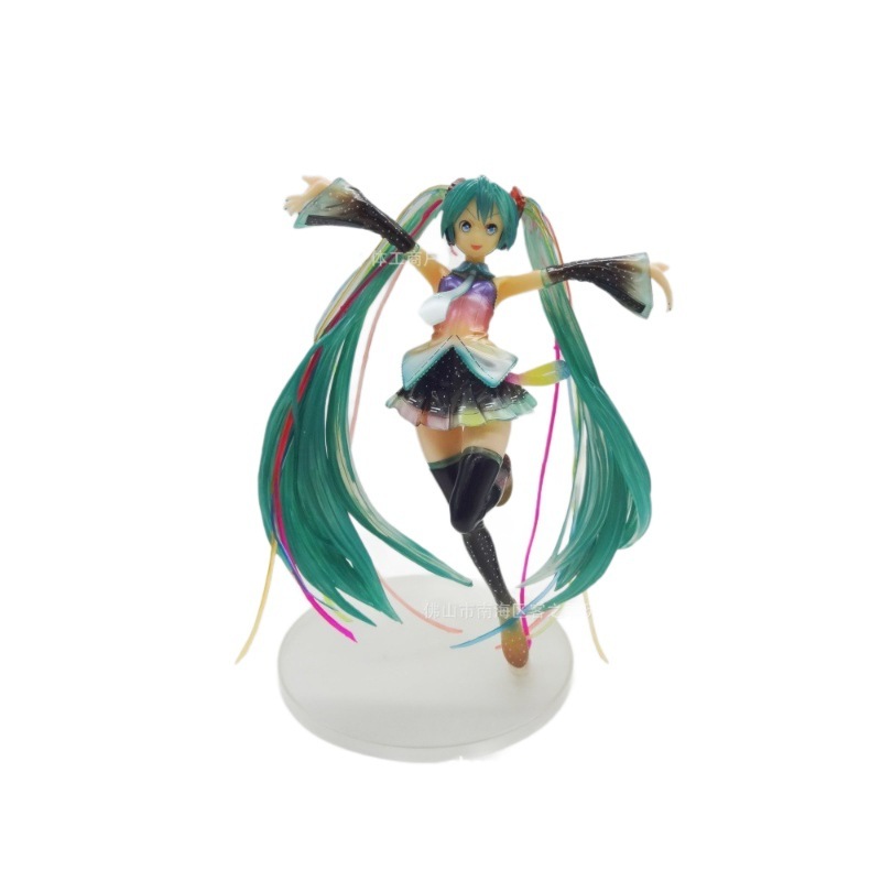 特价款二次元美少女十周年纪念版初音 未来 盒装摆件动漫手办|undefined