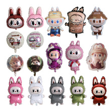 热销拉布布卡通铝膜气球儿童生日派对节日布置装饰铝箔气球