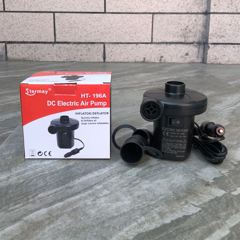 stermay HT-196A 12v车载充气泵 可抽气充气电泵 汽车点烟器气泵
