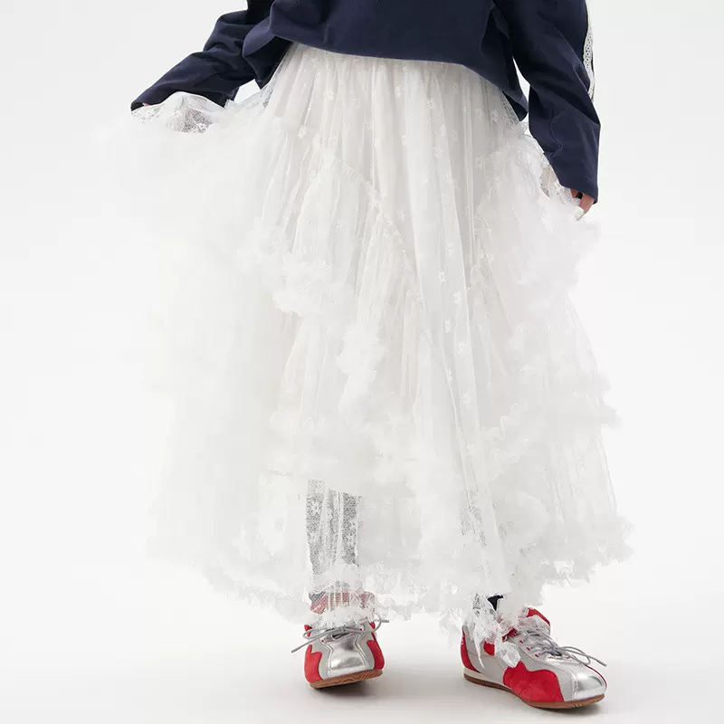 童装纱裙半裙2025秋装新款童裙女童半身裙小女孩可爱裙子洋气批发