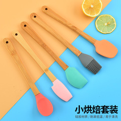 Silicone Kitchen Baking Tools Set of 5 - Direct Factory Supply Cream Spatula and Cake Scraper