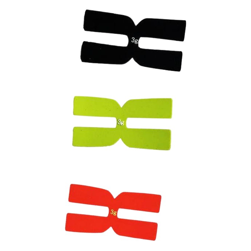 Raqueta DE TENIS POWERTI pieza de peso pieza de malla raqueta pieza de equilibrio H-Tipo I tipo 3G raqueta de silicona cabeza tira de equilibrio