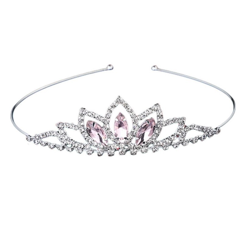 Yiwu fábrica pequeña joyería de la boda moda al por mayor nueva Corea del Sur tocado diadema rhinestone banda pelo Ventas Directas lote