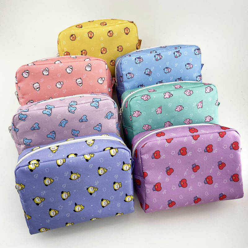 Bulletproof Youth League New Baby Storage Bag Cosmetic Bag Pencil Bag Handbag Satchel Peripheral Same Agent Bulletproof Youth League New Baby Storage Bag Cosmetic Bag Pencil Bag Handbag Satchel Peripheral Same Agent