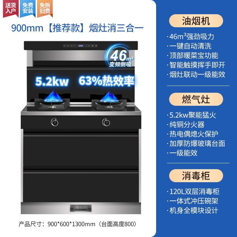 인기 모델 + 따뜻한 음식 + 음성 제어 타이밍 + 소독 캐비닛 모델 - 천연가스 [도어 설치 + 무료 펀치]