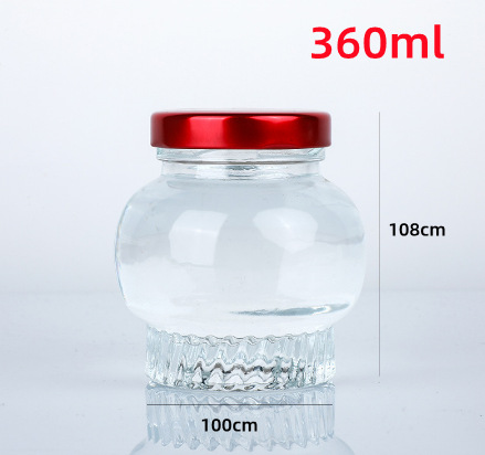 Botella de Nido de Pájaro botella de Nido de Pájaro pequeño guisado fresco botella de Nido de Pájaro instantáneo sub-botella de miel olla de pescado sellado botella vacía de pegamento al por mayor 50