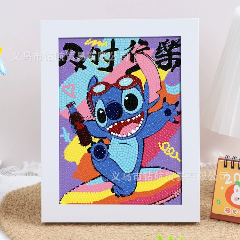 Kuromi алмазная живопись Sanrio детский handmade diy алмазная наклейка студенты полная алмазная мозаика живопись подарок оптом