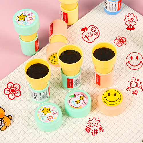 Children's reward small seals teacher comments kindergarten teachers stamp with encouragement cartoon cute student praise stamps