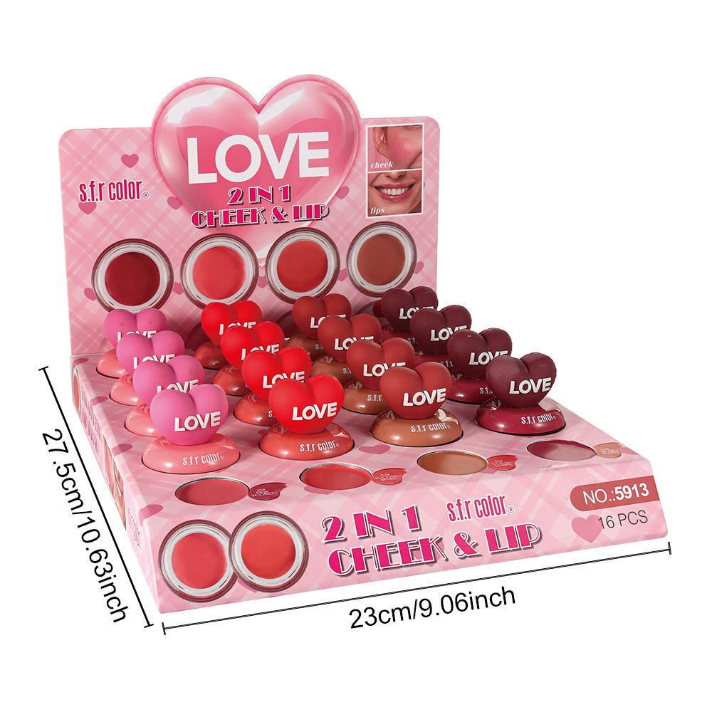 s.f.r color transfronterizo exclusivo para maquillaje de color, vitalidad y flexibilidad natural, lipstick rubber
