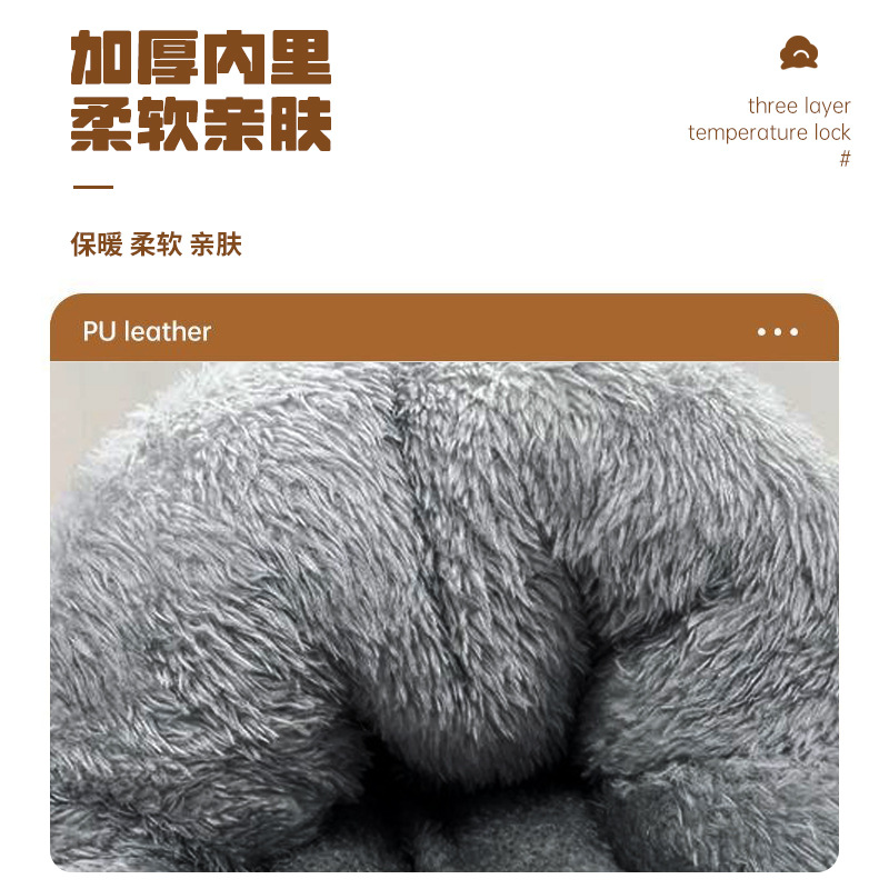 四季款电动车手把套加绒保暖把手套电瓶车摩托车冬季挡风防寒手套