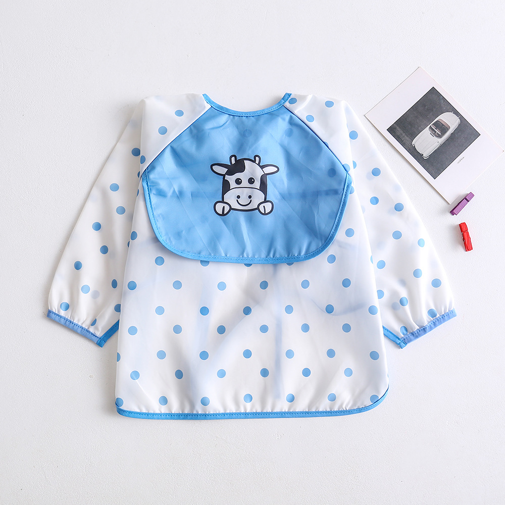 [Long -sleeved pocket] Dairy cow