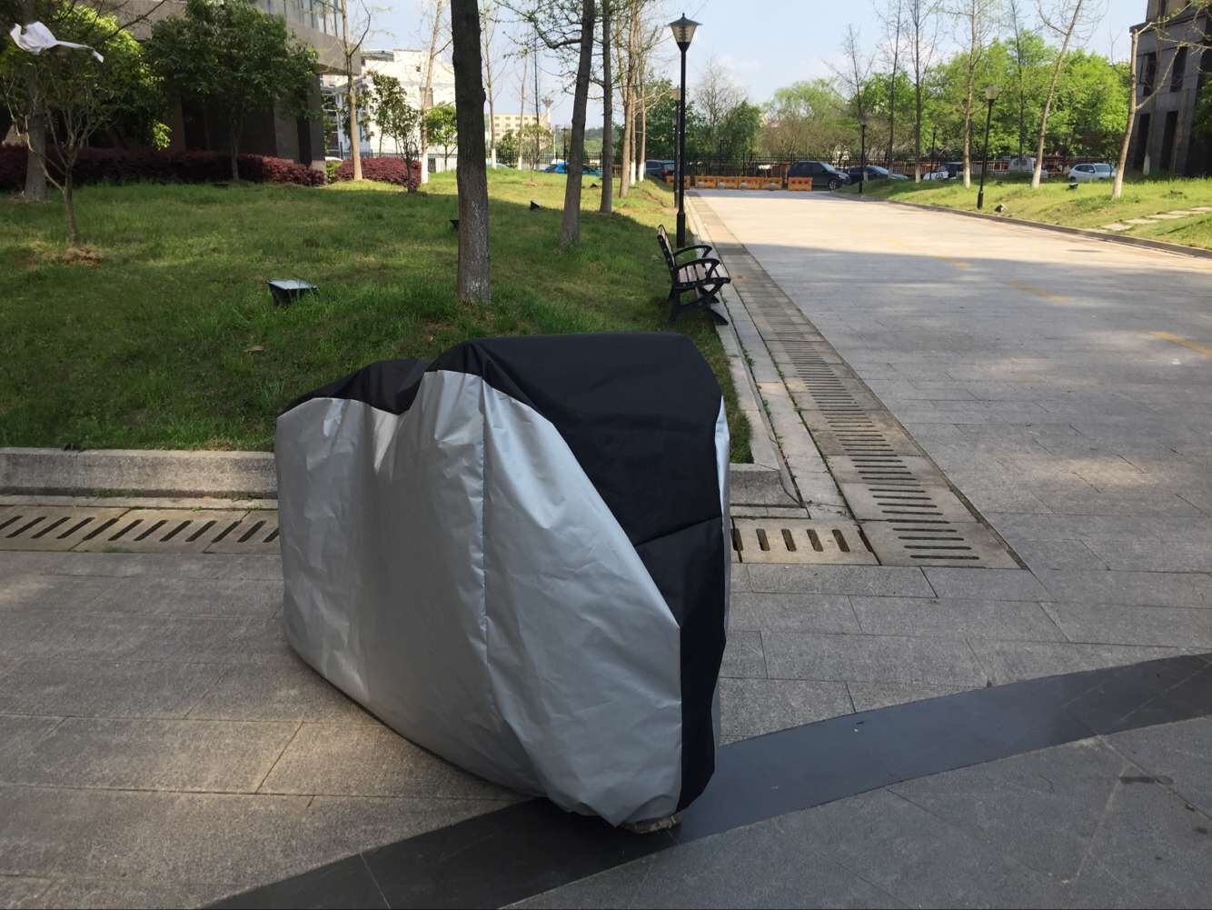 190t Polyester Taffeta Mountain Bike Cover Rainproof, Sunproof and Dustproof Four-Season Mountain Bike Clothing Umbrella Cloth