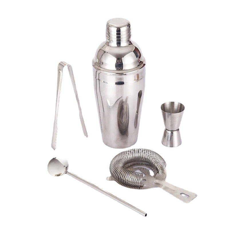 Coctelera de acero inoxidable para bartender, juego de cóctel