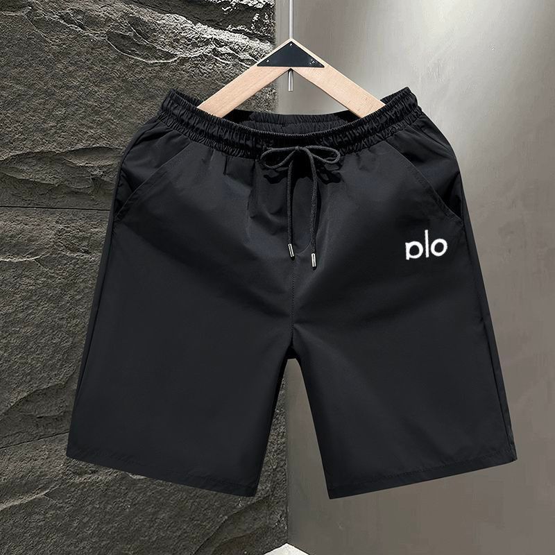 夏季新款男士休闲战马刺绣五分裤短裤沙滩裤运动男裤裤子休闲裤潮